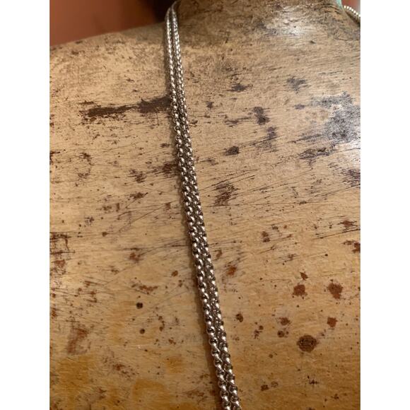 Sterling Silver Inlayed Necklace - Picture 4 of 7